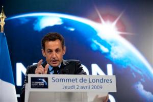 Nicolas Sarkozy au G20 (REUTERS/Philippe Wojazer)